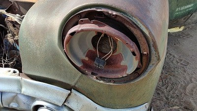 1953 Chevy Bel Air 150 Sedan Driver Left Head Light Bucket Oem Front Lamp