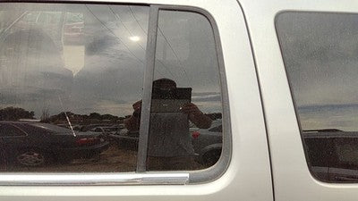 2003-05 Lincoln Aviator Driver Left Rear Vent Window Back Door Glass With Frame