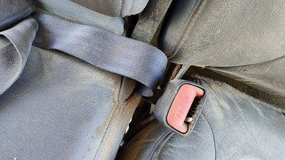 1998 Ram 1500 Passenger Right Front Seat Belt Buckle Receiver Oem Gray