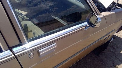 85 Olds 88 Passenger Right Front Moulding From Door Oem Trim Strip Dented Chrome