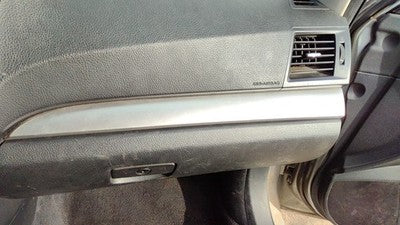 2010-2014 Subaru Legacy Outback Passenger Dash Trim Silver Bezel Oem