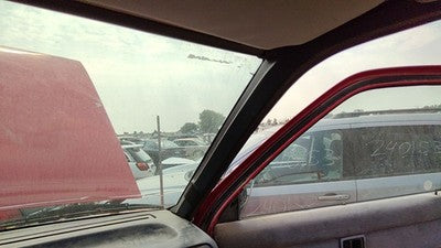 1995 Nissan Pathfinder Passenger Right A Pillar Trim Windshield Post Panel Gray