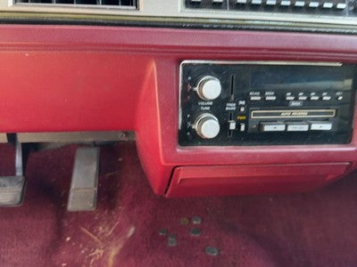1986-1988 Olds 88 Lower Dash Under Column Knee Bolster Trim Panel Oem 25532007