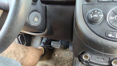 2011-2013 Kia Soul Lower Dash Under Column Knee Bolster Trim Panel Oem Black Wk
