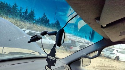 1999 Ford F150 Inside Rear View Mirror Oem Windshield Mounted