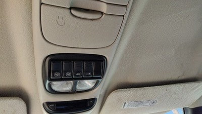 00-05 Chevy Venture Center Overhead Console Oem Dome Light Map Lamp Cubby Gray