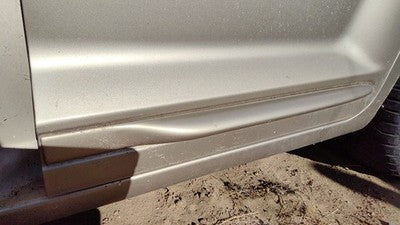 02-05 Pt Cruiser Driver Left Rear Moulding From Door Back Trim Pkj Light Almond