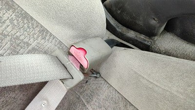 1999 Saturn Sl2 Passenger Right Front Seat Belt Buckle Receiver Oem Gray