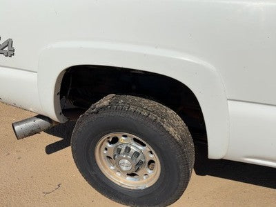 05 Silverado 2500 Passenger Right Rear Wheel Flare Moulding Oem Back White 50U