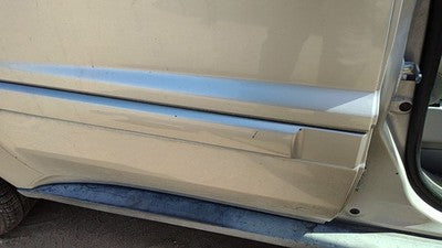 05-09 Equinox Passenger Right Rear Moulding From Door Back Trim Strip Silver 67U