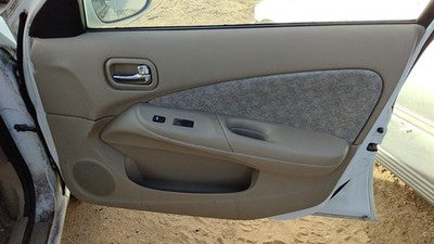 00-03 Nissan Sentra Passenger Right Front Door Trim Panel With Switches Sand H