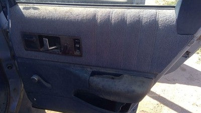 1991 Chevy Caprice Passenger Right Rear Inside Door Trim Panel Only Back Blue