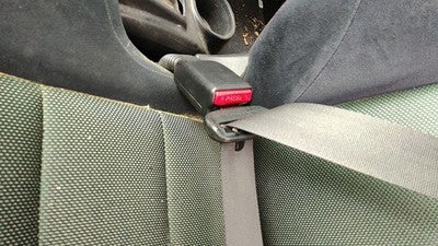 2002-05 Civic Hatchback Si Driver Left Front Seat Belt Buckle Receiver Black Bk