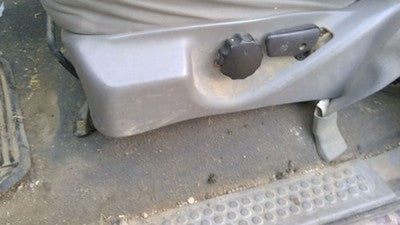 2006 F350 Super Duty Driver Left Side Seat Trim Panel Oem Gray