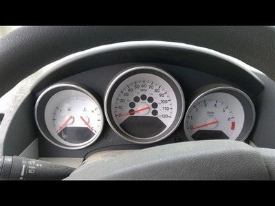 2007 Dodge Caliber Dash Panel Speedometer Trim Bezel Oem 1Ed861kaab