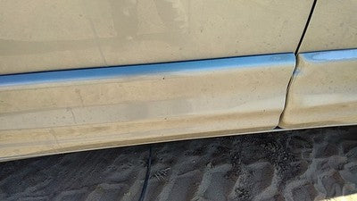 98-01 Olds Bravada Driver Left Front Moulding From Door Trim Strip Pewter 11U