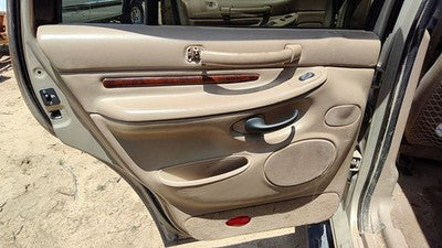 1998 Navigator Driver Left Rear Inside Door Trim Panel With Switches Back Tan Kx