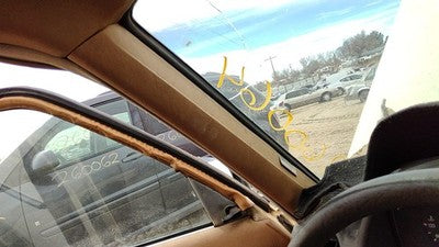 1980 Mercedes 300Td Driver Left A Pillar Trim Windshield Post Panel Oem Brown