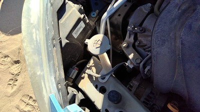 14-19 Nissan Versa Note Windshield Washer Fluid Reservoir With Pump Wiper Tank