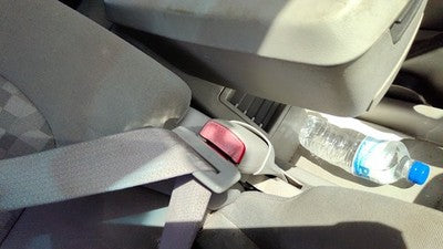 07-09 Chevy Equinox Passenger Right Front Seat Belt Buckle Receiver Oem Gray 14B
