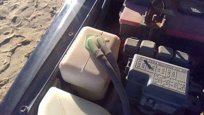 1996 Geo Tracker Coolant Reservoir Radiator Overflow Tank Bottle Oem 1.6l