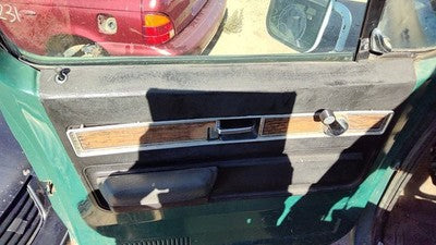 1976 Silverado C10 Driver Left Front Door Trim Panel Paed Black