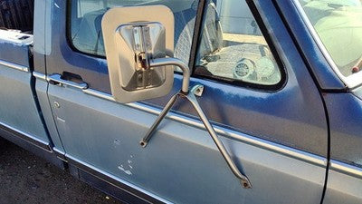 1980-1991 Ford F150 Passenger Right Side Mirror Door Mounted Oem E2tz17696a