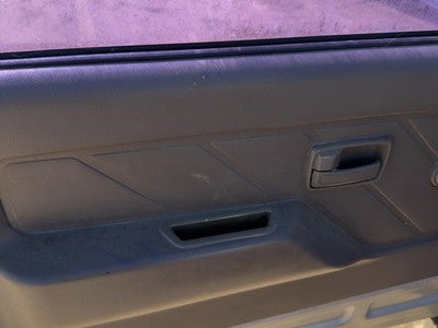 1991 Isuzu Pup Driver Left Front Door Trim Panel Gray