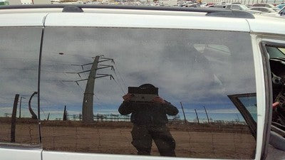 96-00 Chrysler Town & Country Passenger Right Rear Side Window Door Glass Back