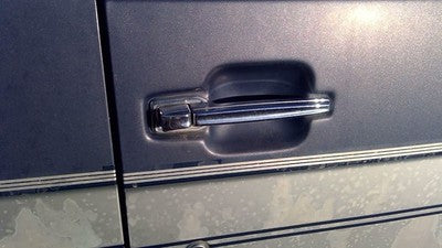 1989 Chevy G20 Van Passenger Right Rear Back Outside Door Handle Oem