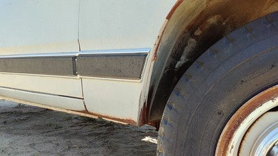 1981-1993 Dodge D350 Passenger Right Front Fender Oem Gray 04504124