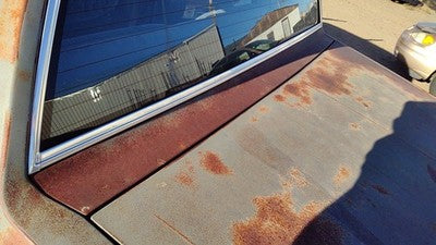 1980-1984 Deville Sedan Rear Panel Between Trunk And Back Glass Oem
