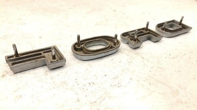 1981 Ford F150 Hood Emblem Badges Set Oem