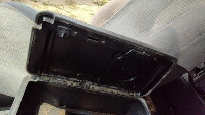 1995 Nissan Pathfinder Center Console Lid Only Oem Arm Rest Fold Down Gray