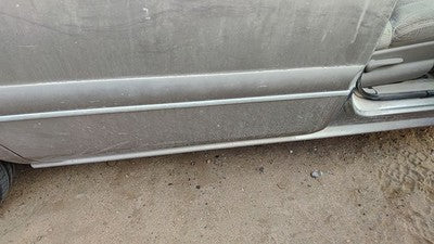 97-02 Century Passenger Right Rear Moulding From Door Back Trim Strip Silver