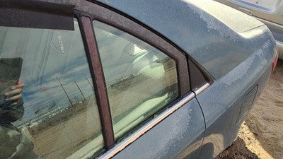 2006-2010 Hyundai Sonata Driver Left Rear Vent Window Back Door Glass With Frame