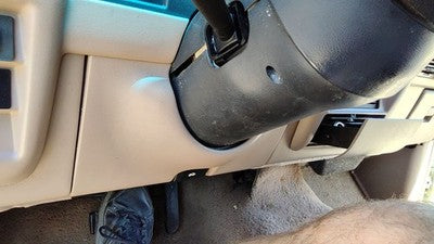 1993-1994 Ford Explorer Lower Dash Under Column Knee Bolster Trim Panel Oem Tan