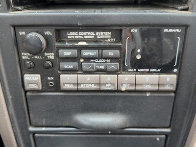 1990-1991 Subaru Legacy Stock Radio Oem Factory Stereo Cd Player Soa333D171