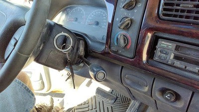 1998-2001 Ram 1500 Steering Column Assembly Oem Column Shift Key 4897478Aa