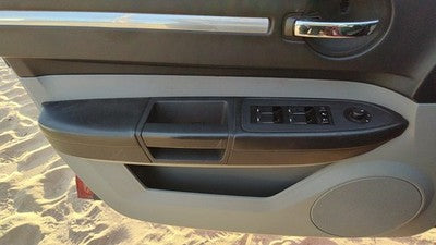 08-10 Charger Driver Left Front Door Trim Panel With Master Switch Db Slate Gray