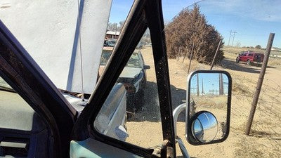 80-91 Ford F150 Passenger Right Front Vent Window Small Door Glass With Frame