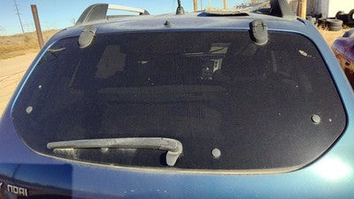 2005-2009 Hyundai Tucson Back Glass Rear Window Oem 871112E020