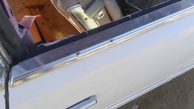 1978 Buick Regal Passenger Right Front Moulding From Door Oem Trim Strip Chrome