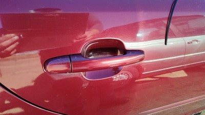 02-06 Camry Passenger Right Rear Outside Door Handle Oem Back Salsa Red 3Q3