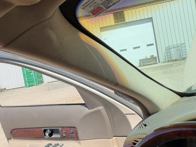 00-06 Lincoln Ls Driver Left A Pillar Trim Windshield Post Panel Oem Tan 4H