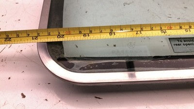1981-1994 Dodge Ram Van 250 Passenger Right Rear Back Glass Oem Window Barn Door