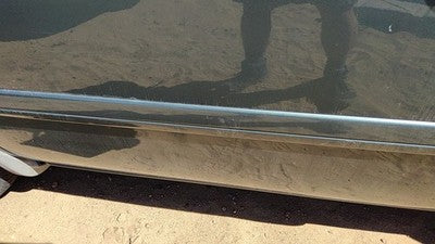 05-07 Caravan Driver Left Front Moulding From Door Oem Trim Strip Magnesium Ppk