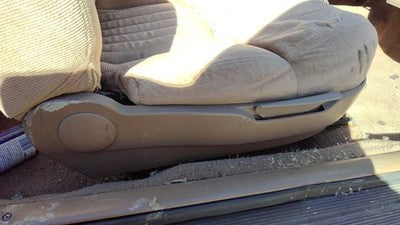 1993 Grand Prix Passenger Right Side Seat Trim Panel Oem Tan 2 Door