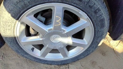 2005 Cadillac Sts 17 Aluminum Wheel Oem Rear Back 7 Spoke Rim Chrome