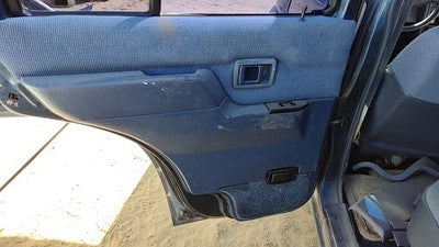 95 Nissan Pathfinder Driver Left Rear Inside Door Trim Panel Only Oem Back Blue